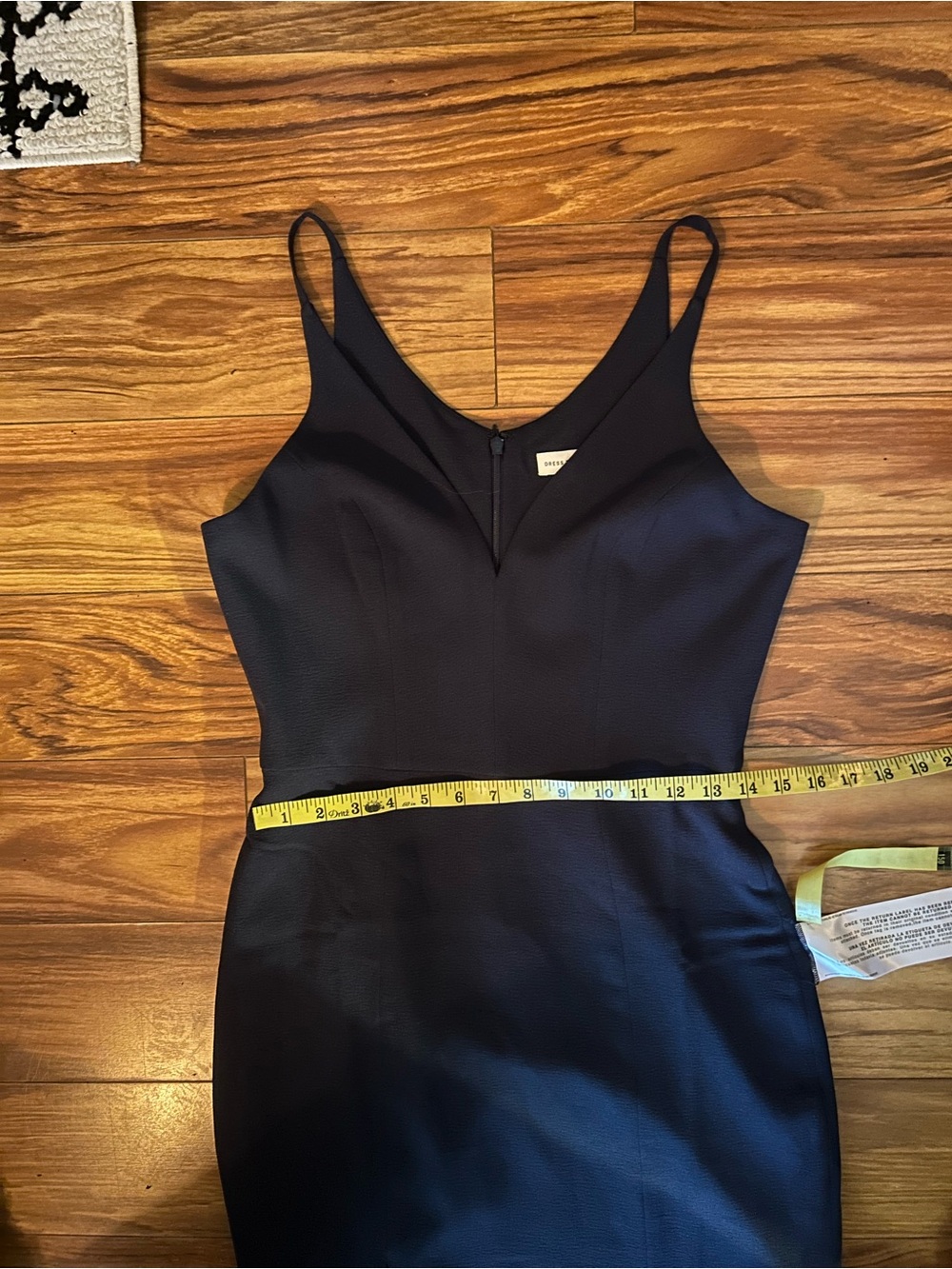 Dress The Population Iris sleeveless mermaid gown, midnight blue. Medium. - Picture 15 of 17